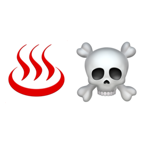 ♨☠ Emoji Domain iOS rendering